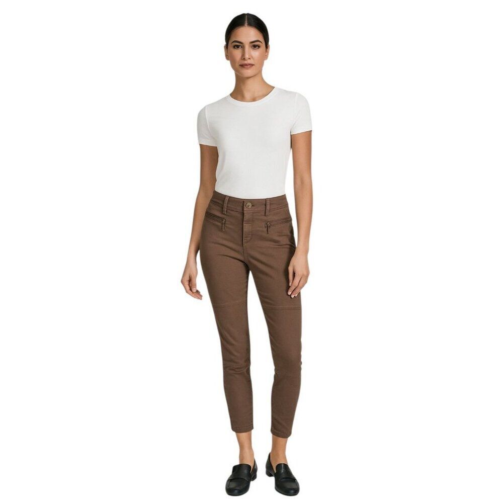 Michael Kors Pants Army Green Skinny Zip Ankles Women's WOMAN'S Size 4